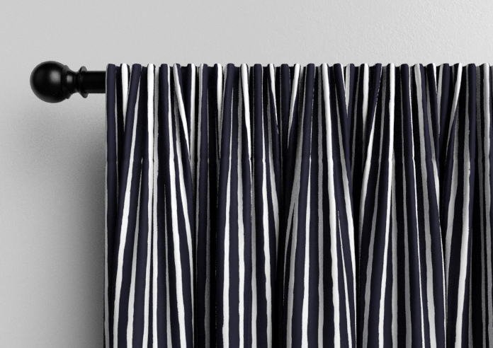 Vintage Stripe, Drama - Made to Measure Curtains - Image 9